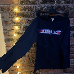 ADPi top gun themed cotton tshirt - that loving feeling